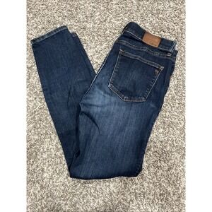 Women's Madewell skinny skinny dark wash jeans (1817)